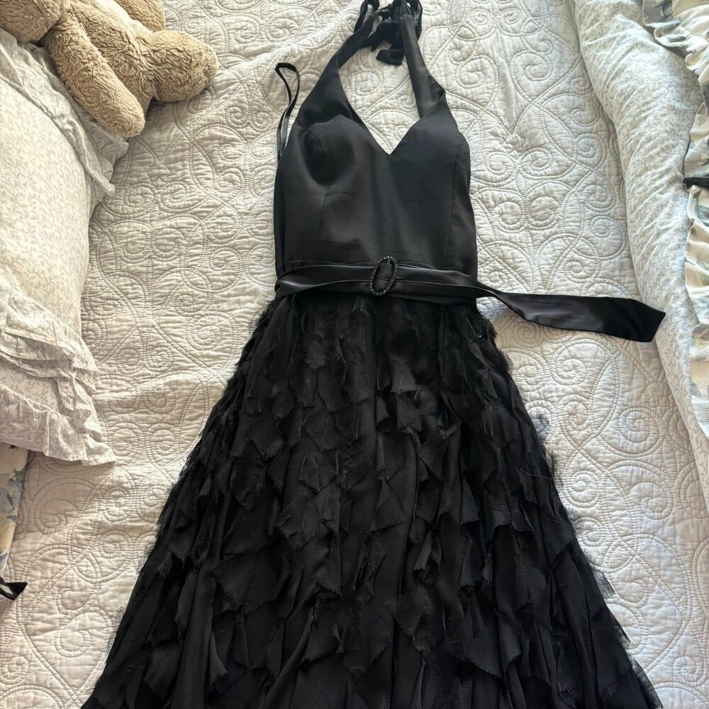 White House Black Market Halter Cocktail Dress
